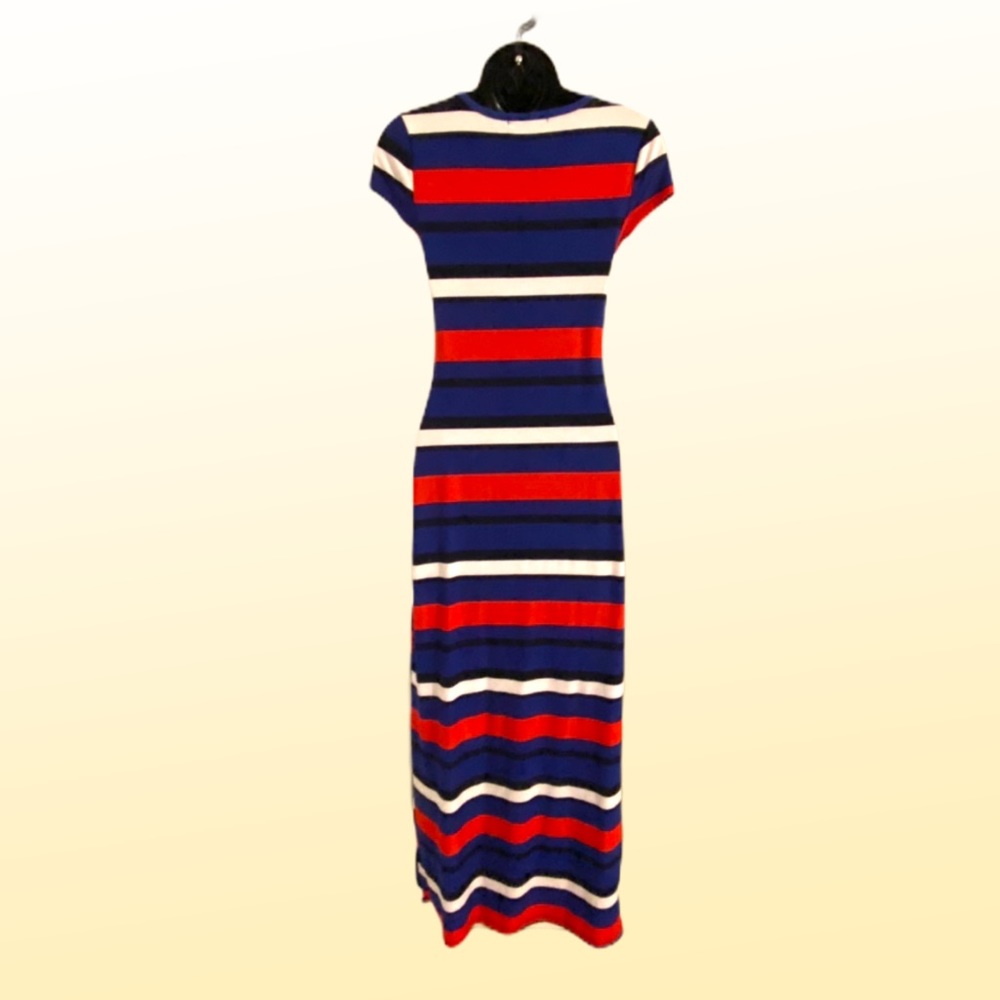 Derek Heart striped maxi dress